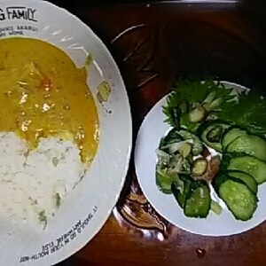 簡単★コク旨チキンバターカレー